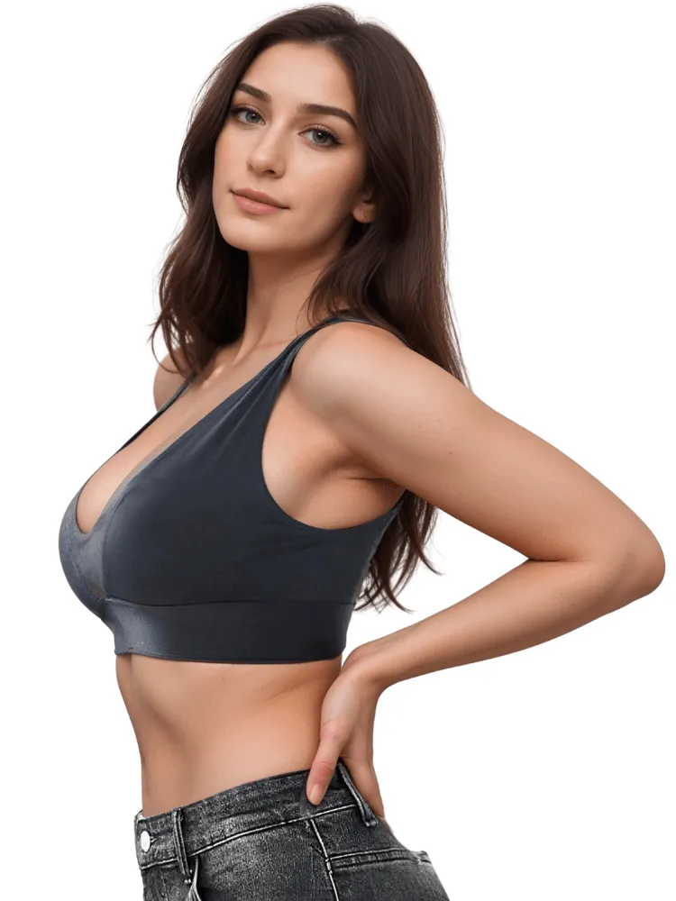 Plunging Neckline Bra