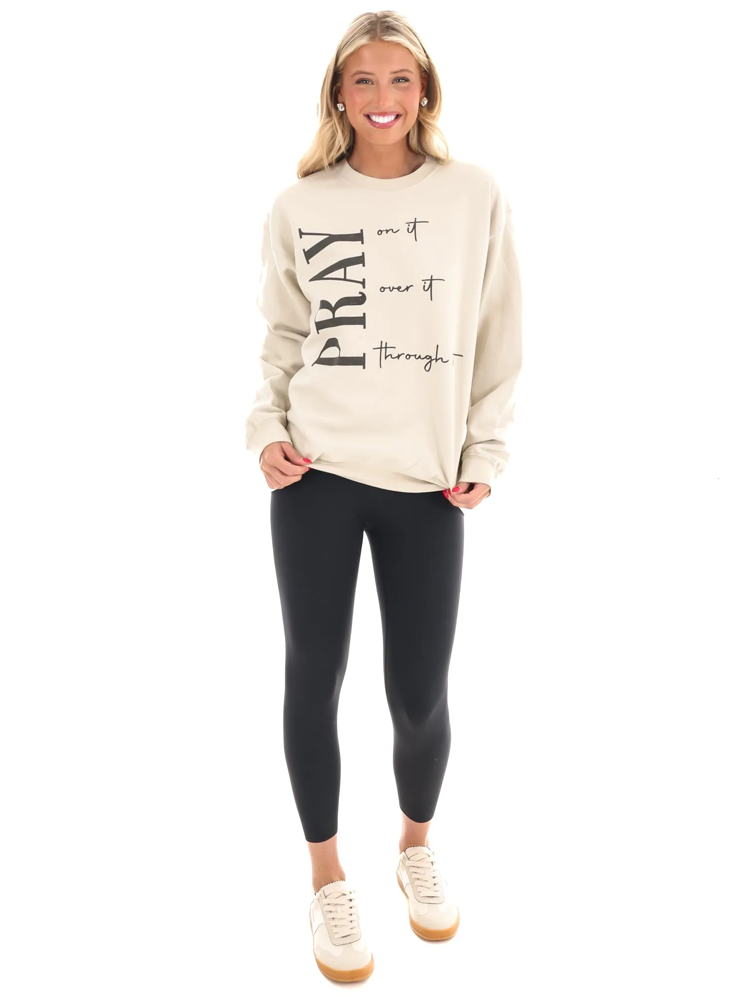 Pray Oversized Sweatshirt
