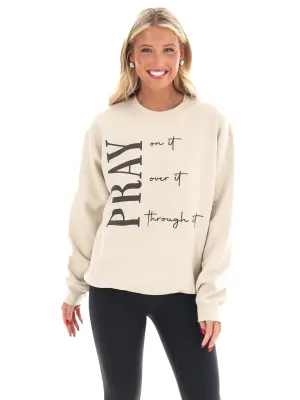Pray Oversized Sweatshirt