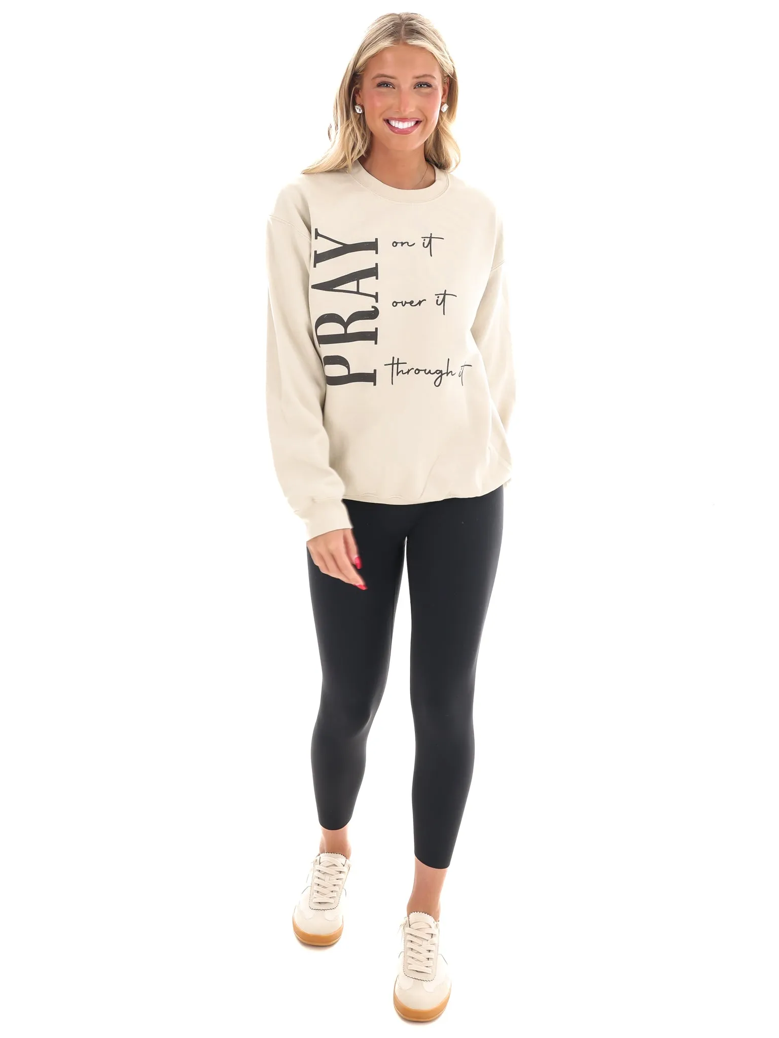 Pray Oversized Sweatshirt