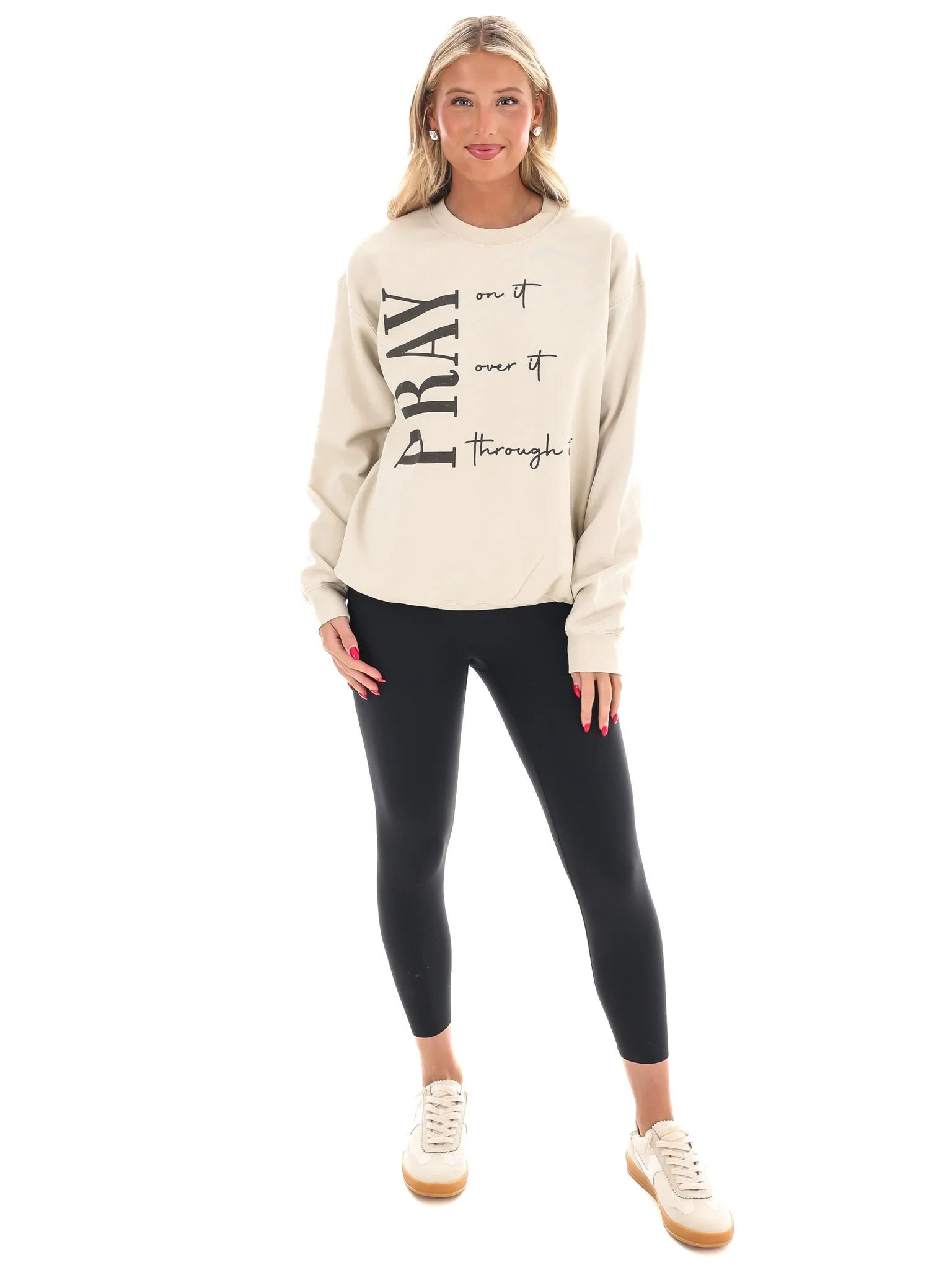 Pray Oversized Sweatshirt