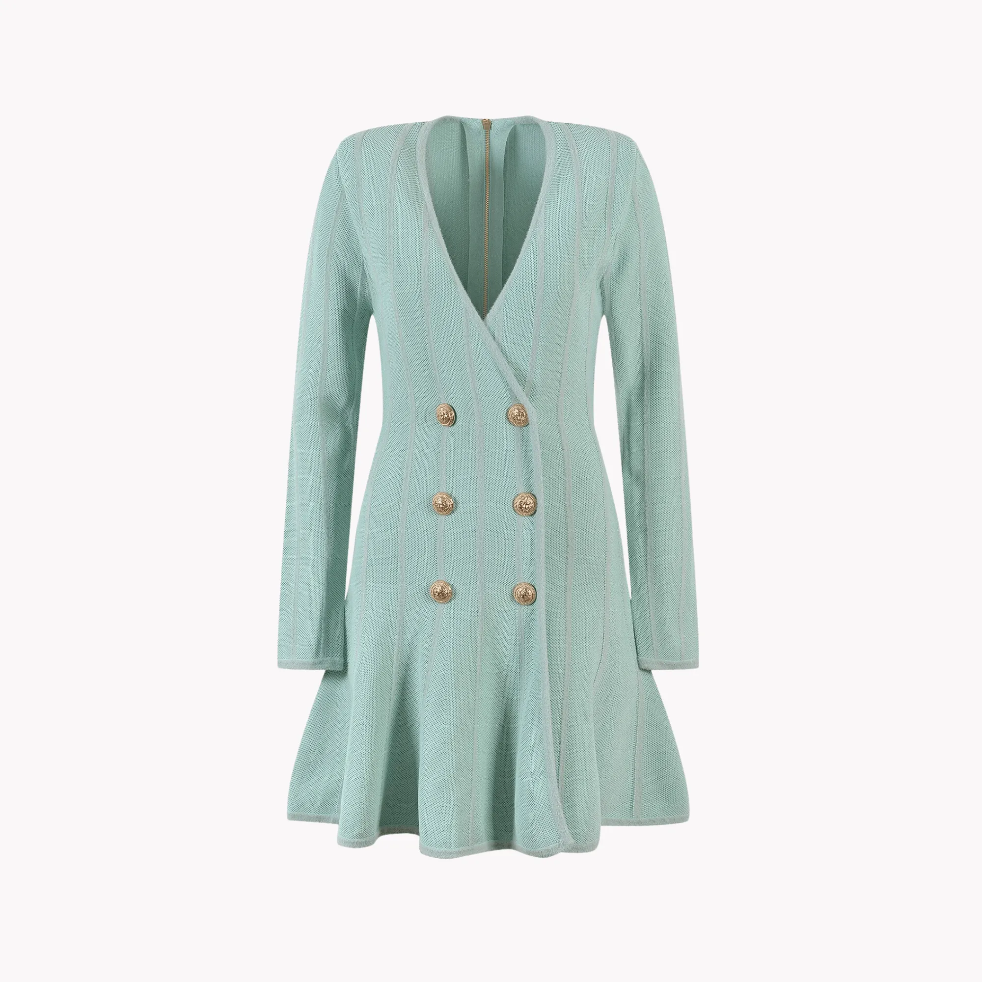 Pre Order:  Double-Breasted Mini Dress