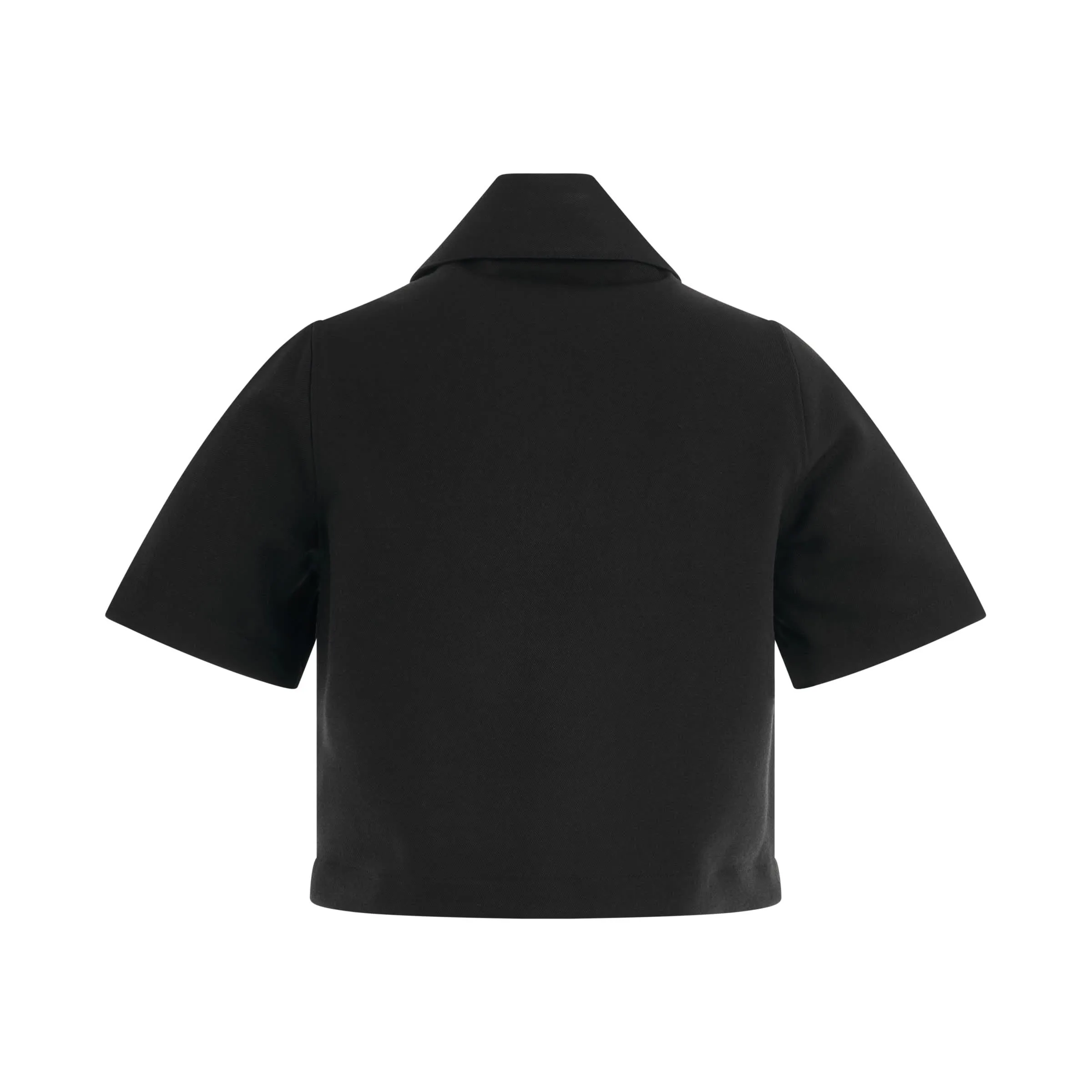 Reproportioned Shirt in Black