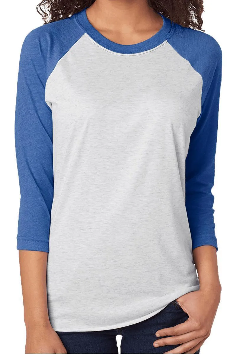 Root For The Home Team Tri-Blend Unisex 3/4 Raglan