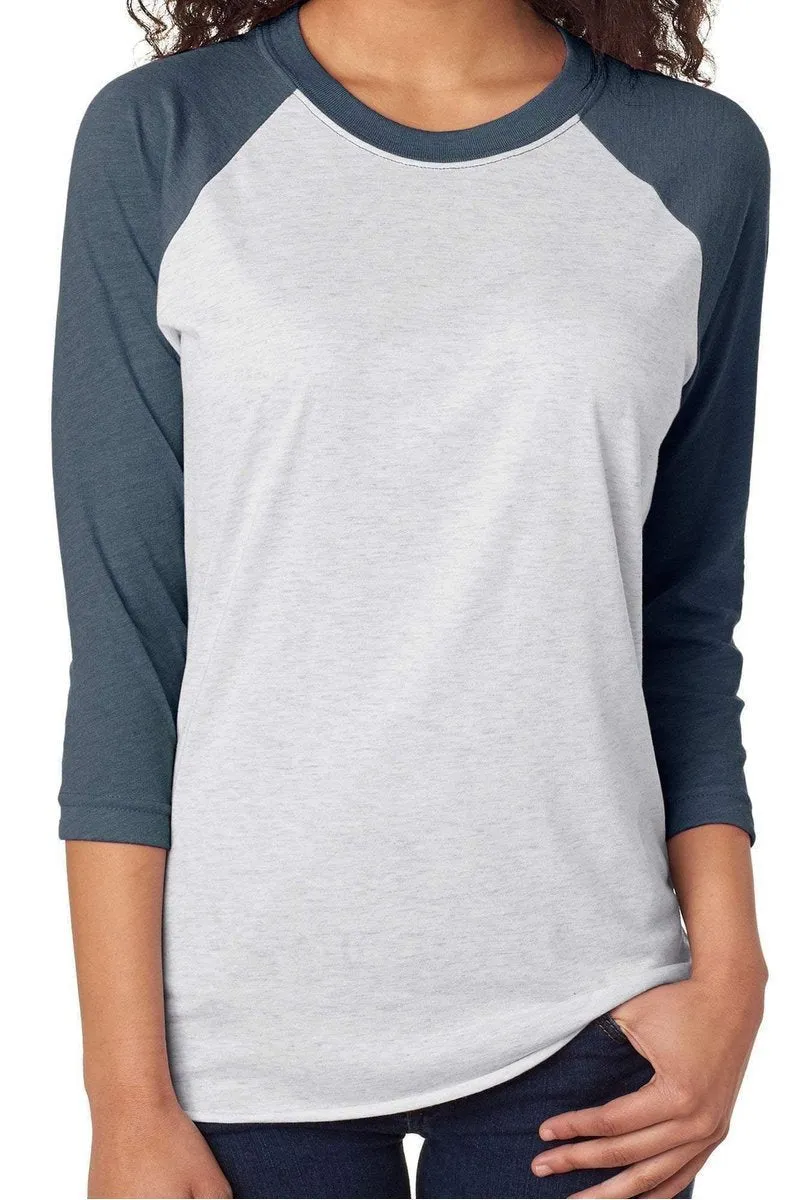Root For The Home Team Tri-Blend Unisex 3/4 Raglan
