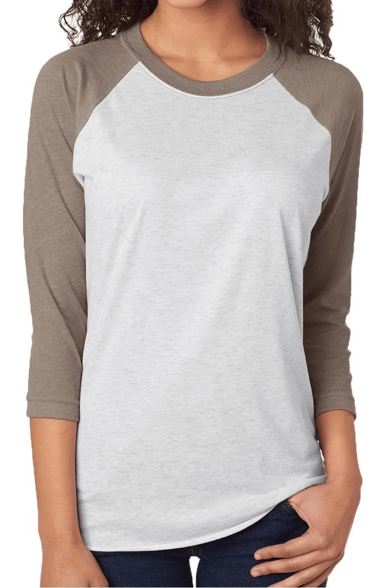 Root For The Home Team Tri-Blend Unisex 3/4 Raglan