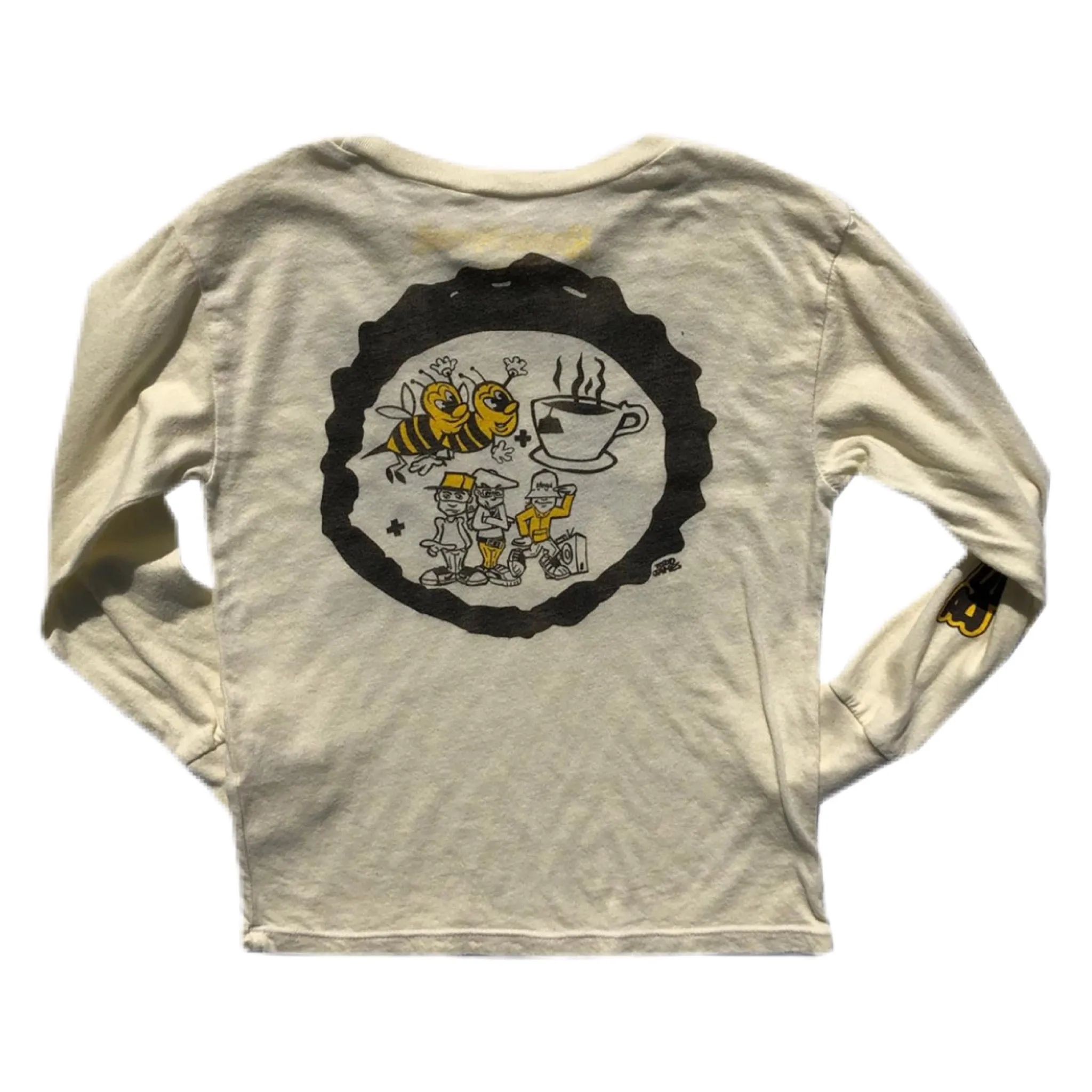 Rowdy Sprout Beastie Boys LS Tee ~ Cream Soda