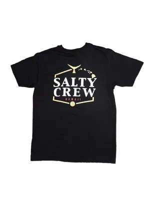 SALTY CREW SKIPJACK HAWAII TEE - BLACK