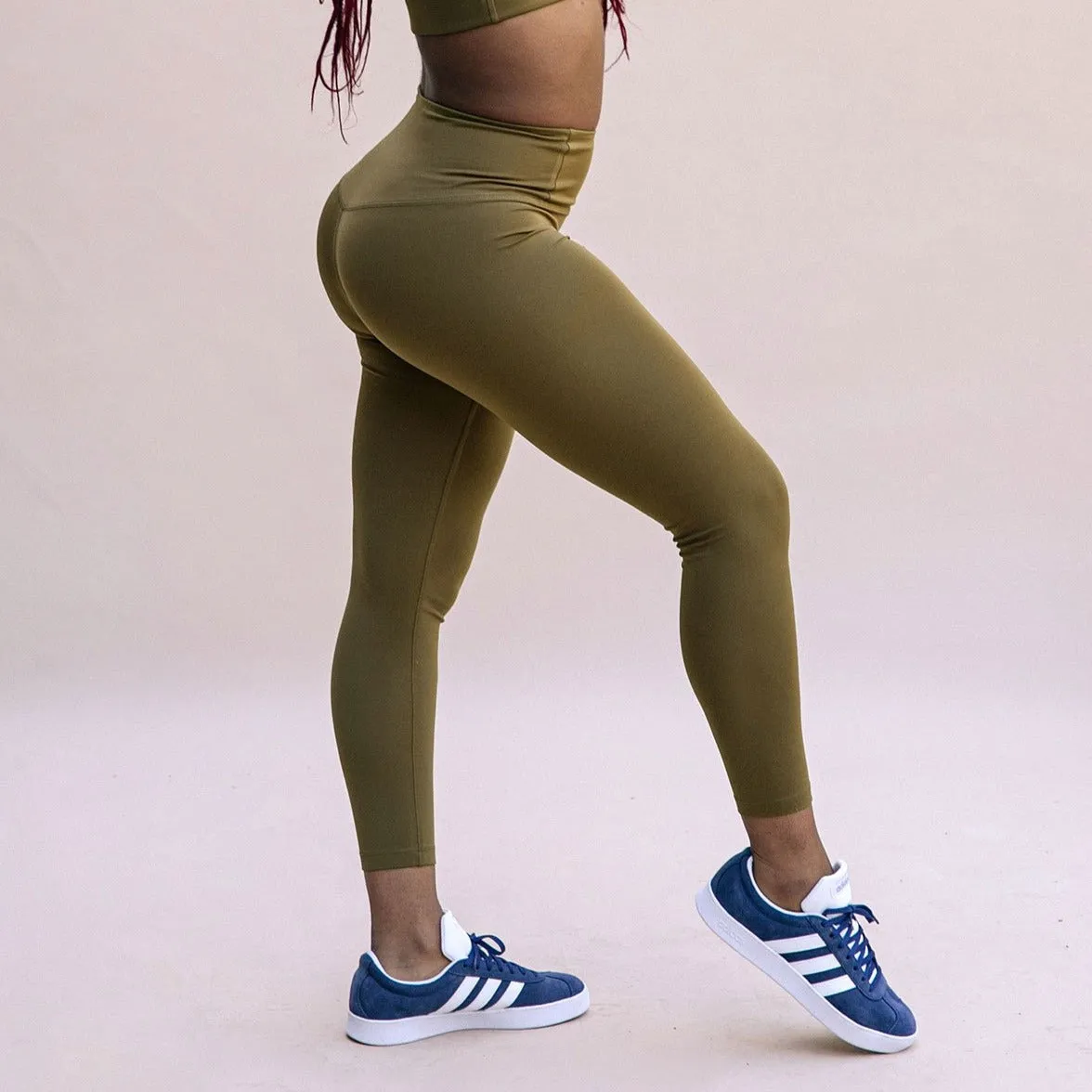 Seamless High Rise Legging (Fern)
