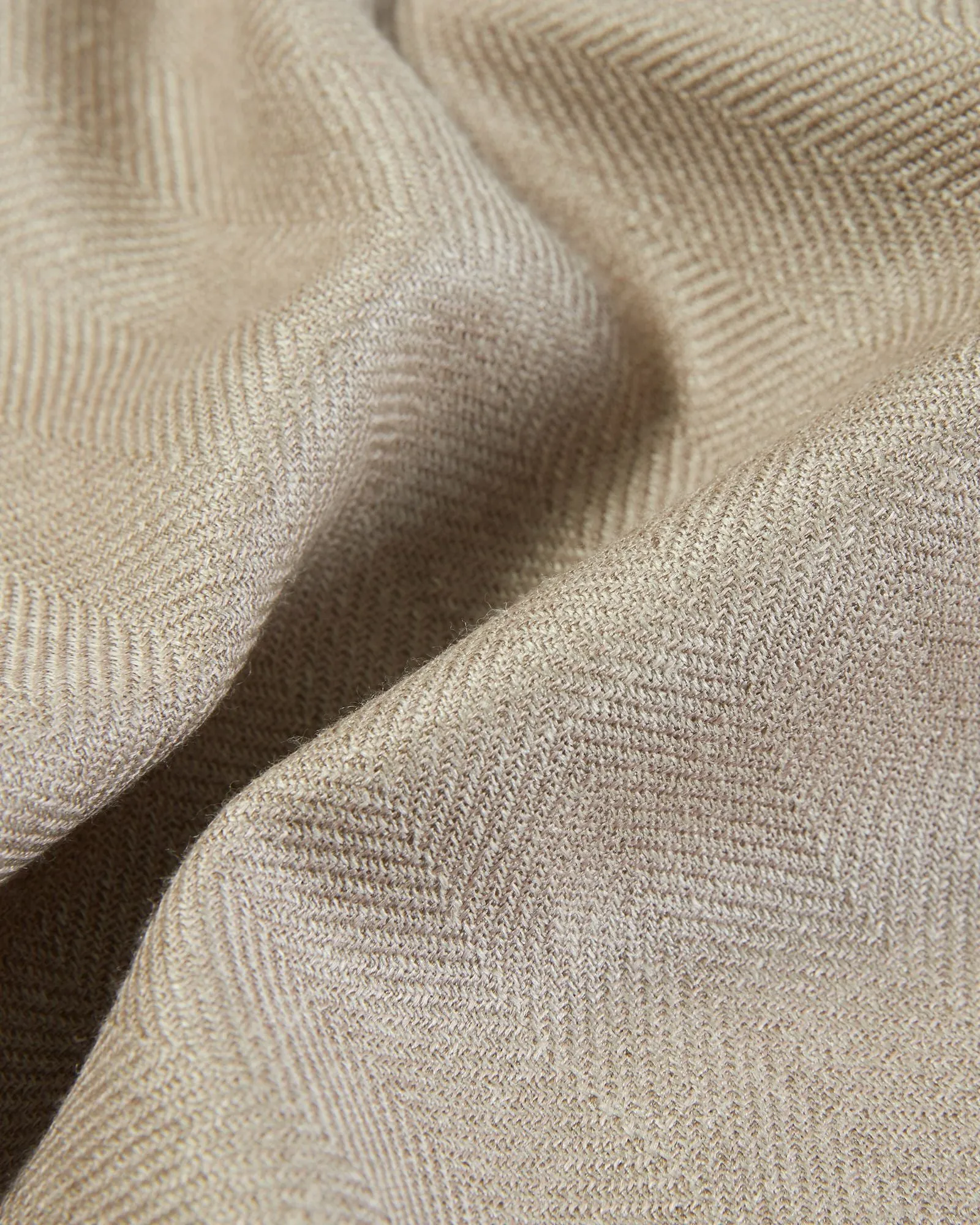 Slim-fit double-breasted wool, silk and linen jacket