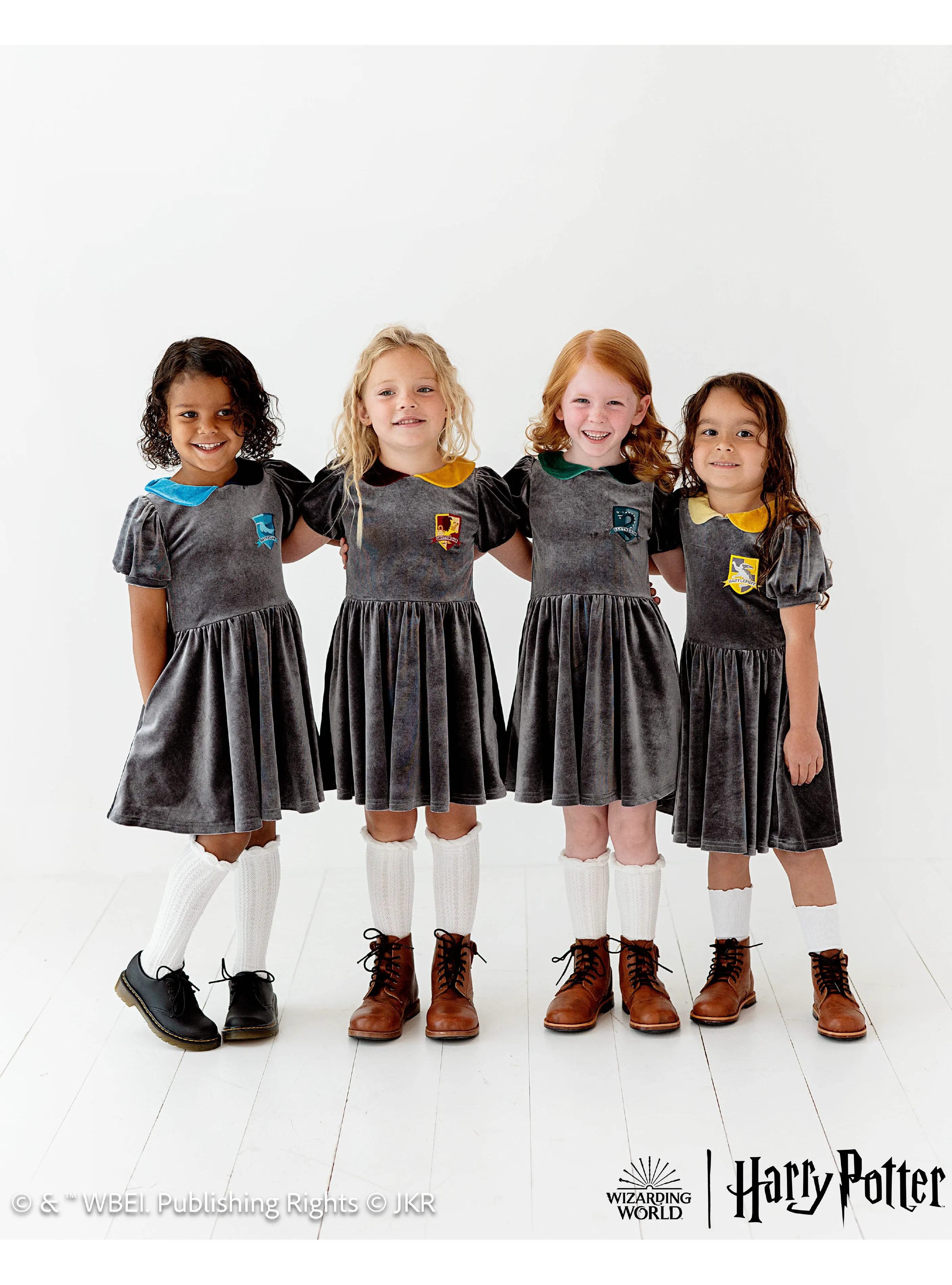 Slytherin™ Velvet Dress Set