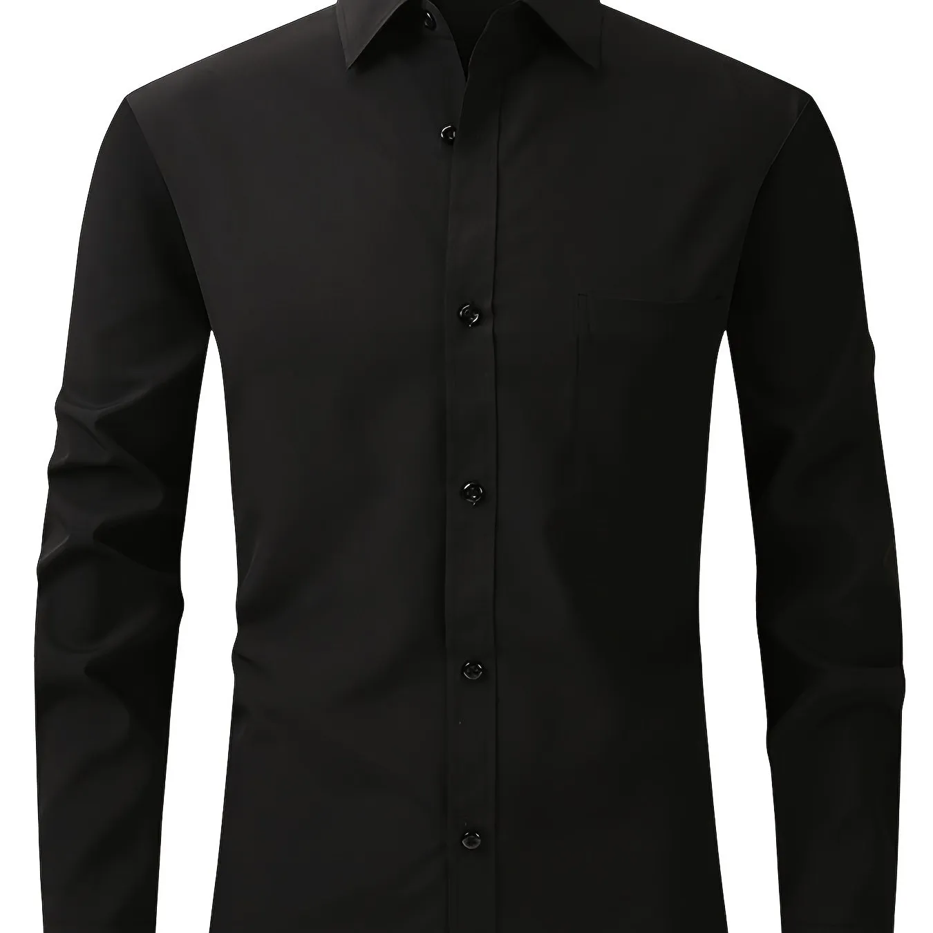 STEON | Solid Shirt with Notch Collar