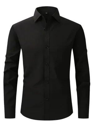 STEON | Solid Shirt with Notch Collar