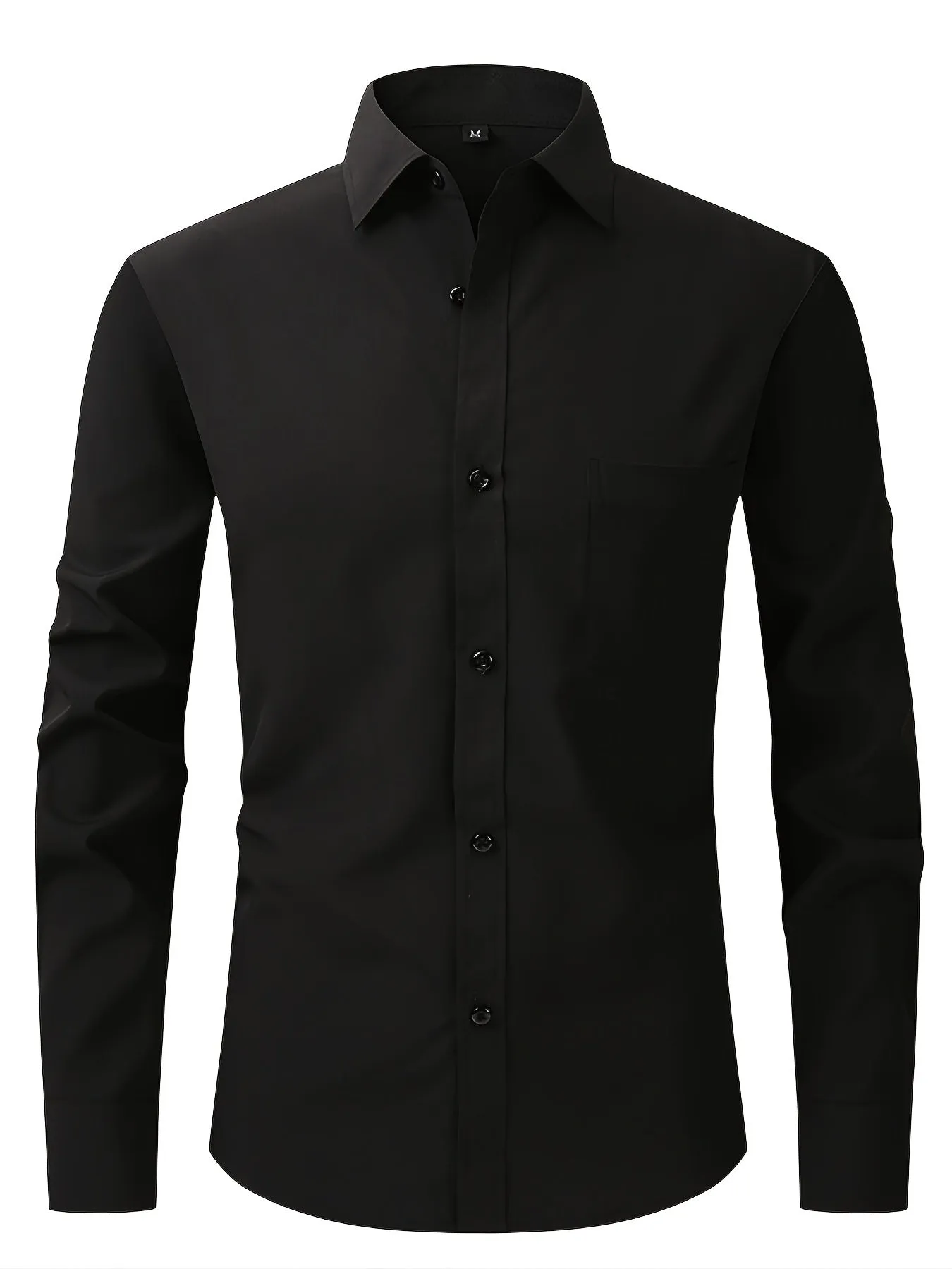 STEON | Solid Shirt with Notch Collar