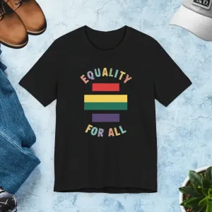 Stylish Pride Unisex Jersey Short Tee