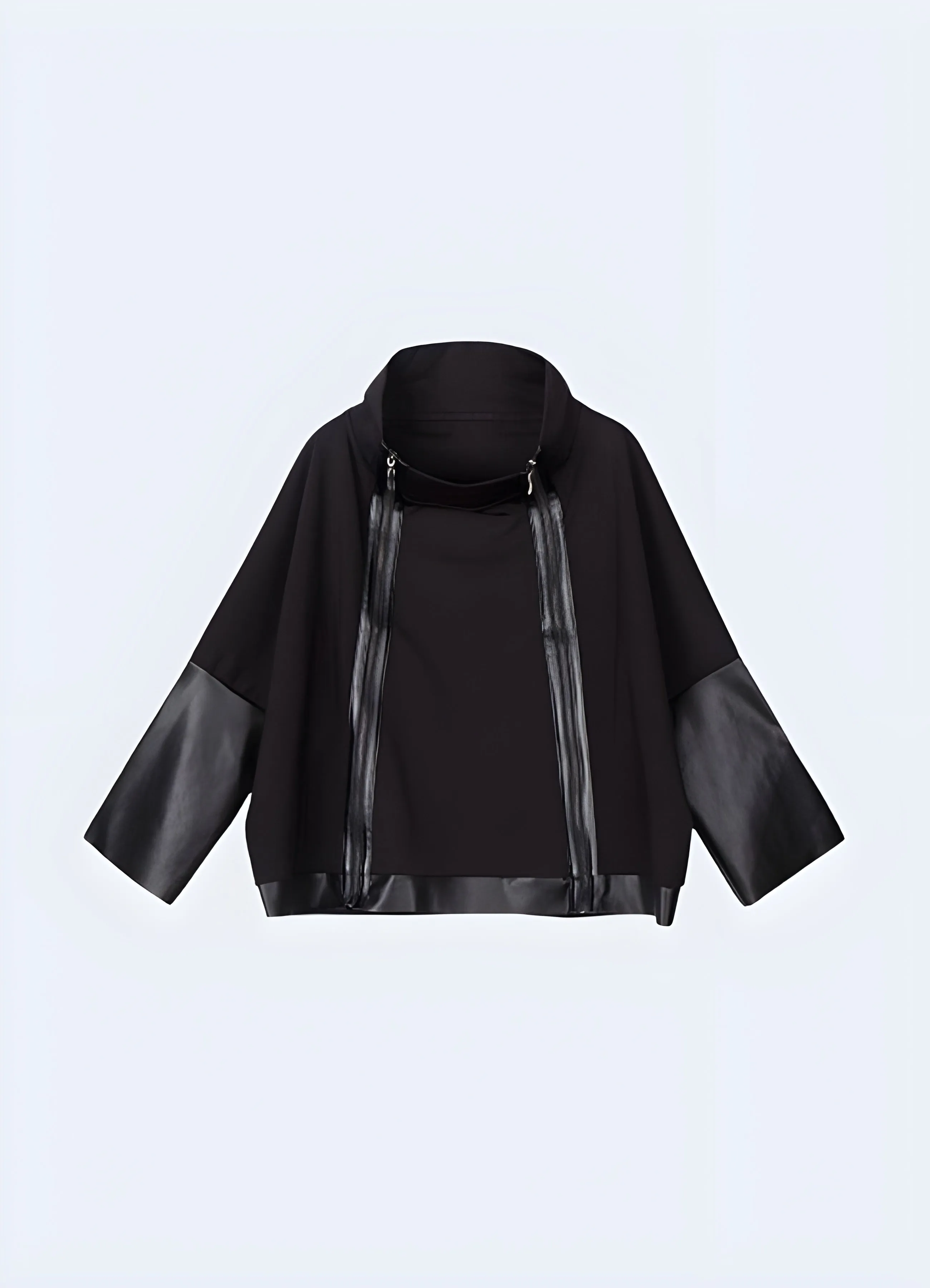 Techwear High Collar Jacket Women