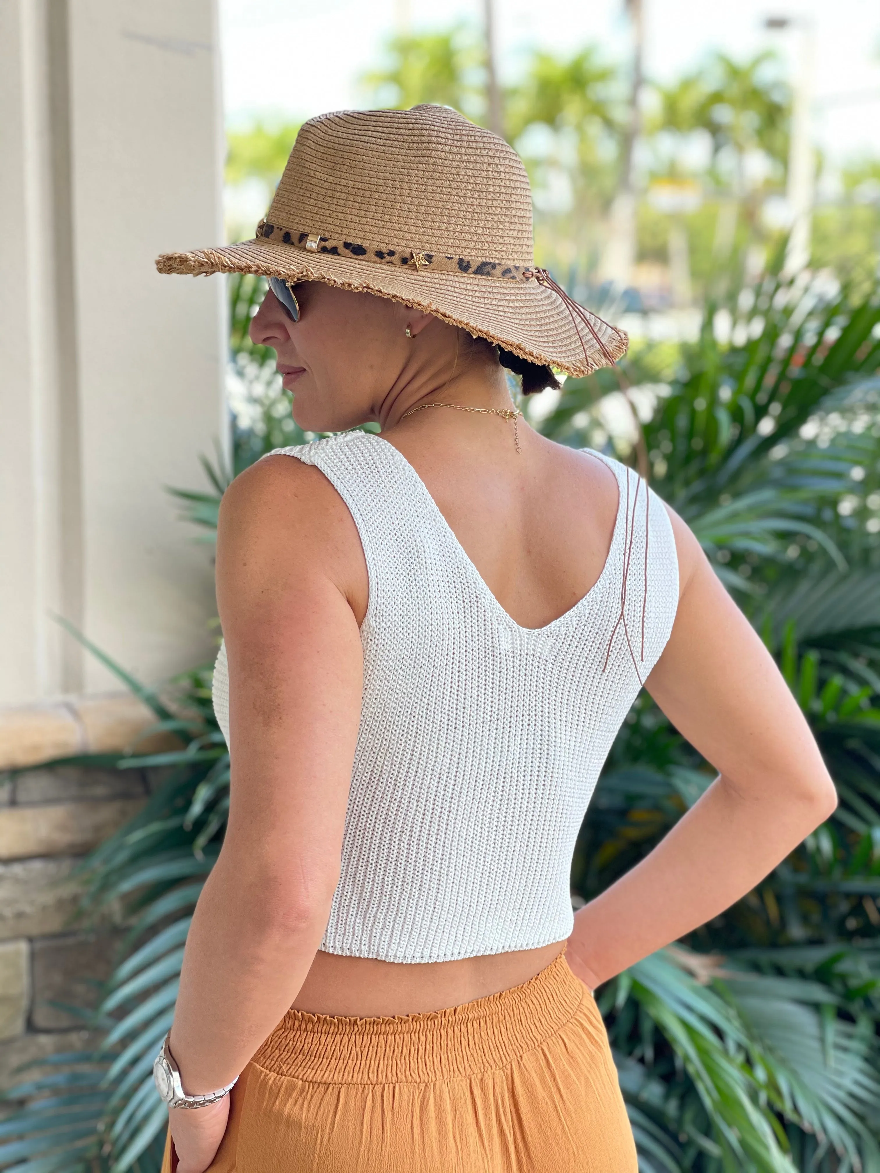 Tiered Ruffle High Waisted Wide Leg Pants