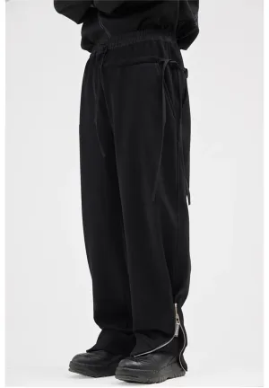 Trendy 3-way loose velvet casual pants