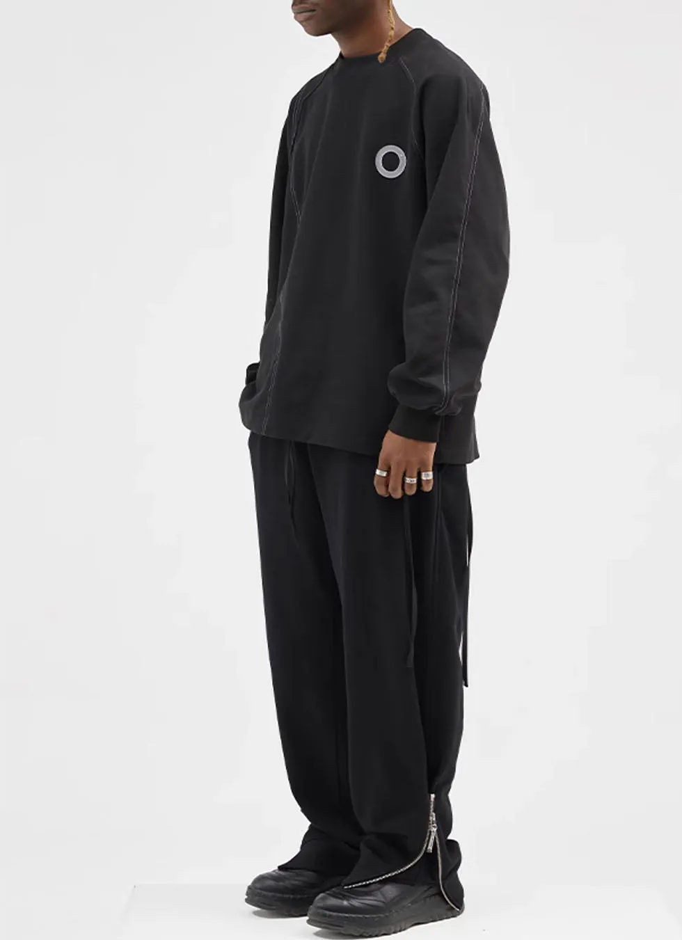 Trendy 3-way loose velvet casual pants