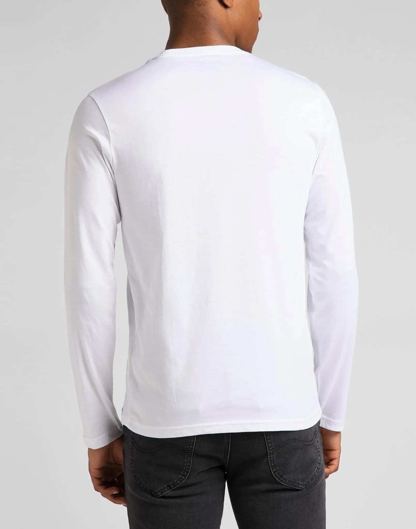 Twin Pack Crew Long Sleeve In Black/White