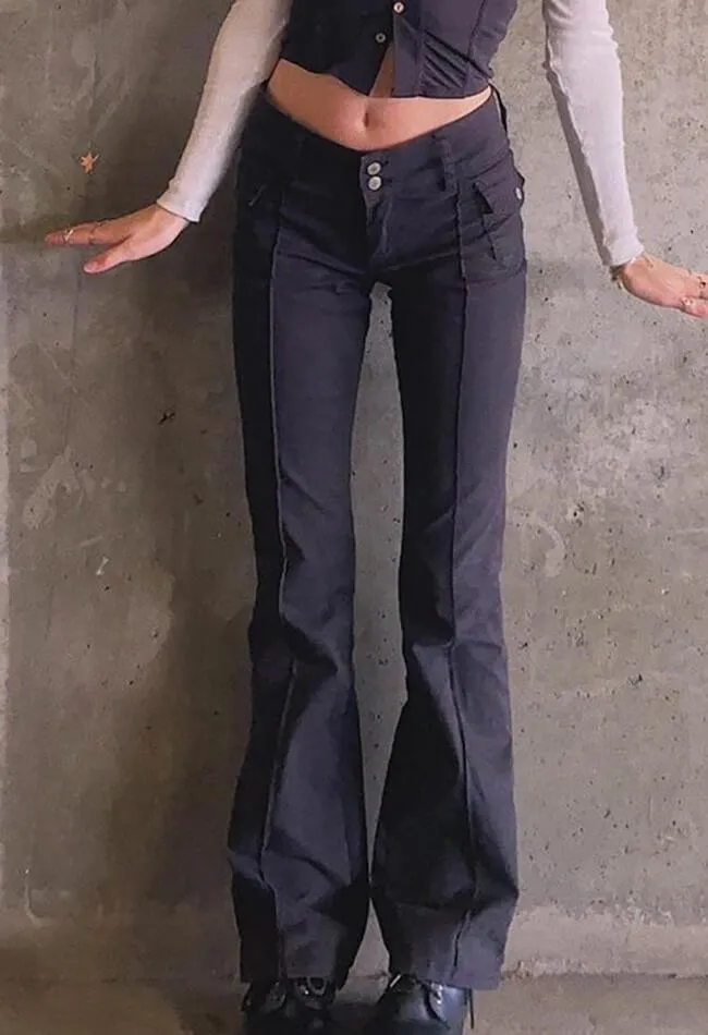 Vintage Low Rise Woven Pants