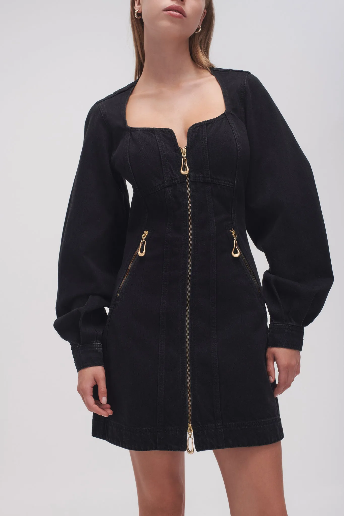 Willa Denim Mini Dress