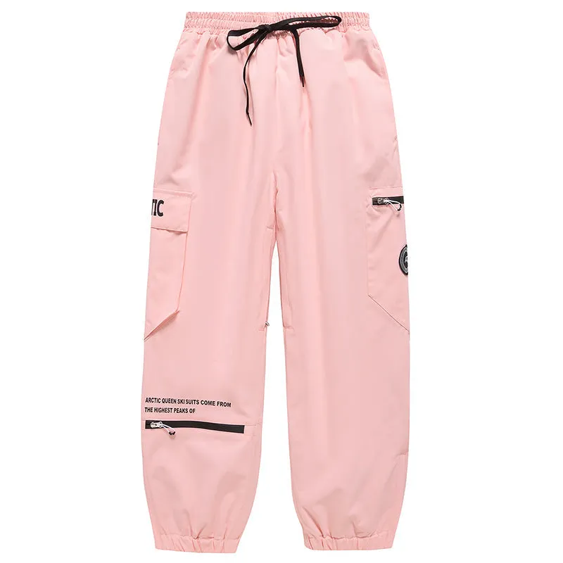 Women's Arctic Queen Trendy Cargo Snowboard Pants