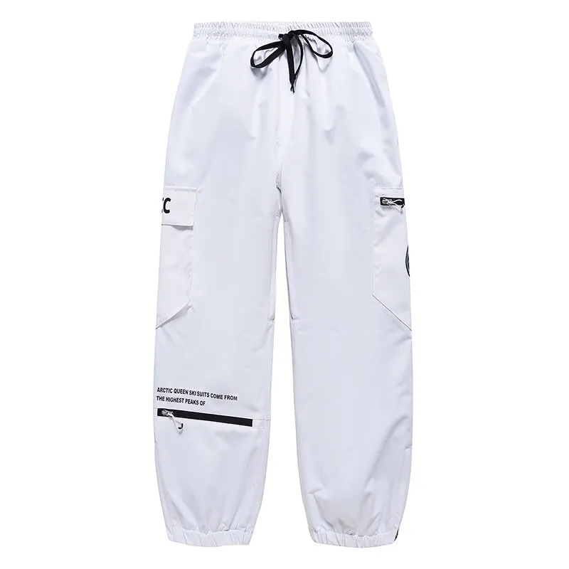 Women's Arctic Queen Trendy Cargo Snowboard Pants