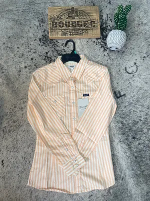 Wrangler Retro® Western Dress Snap Top - Pink