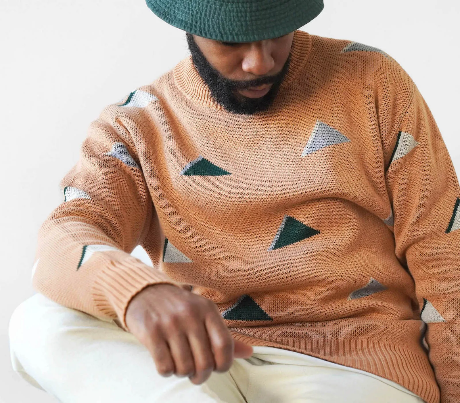 Yama Crewneck Sweater - Caramel