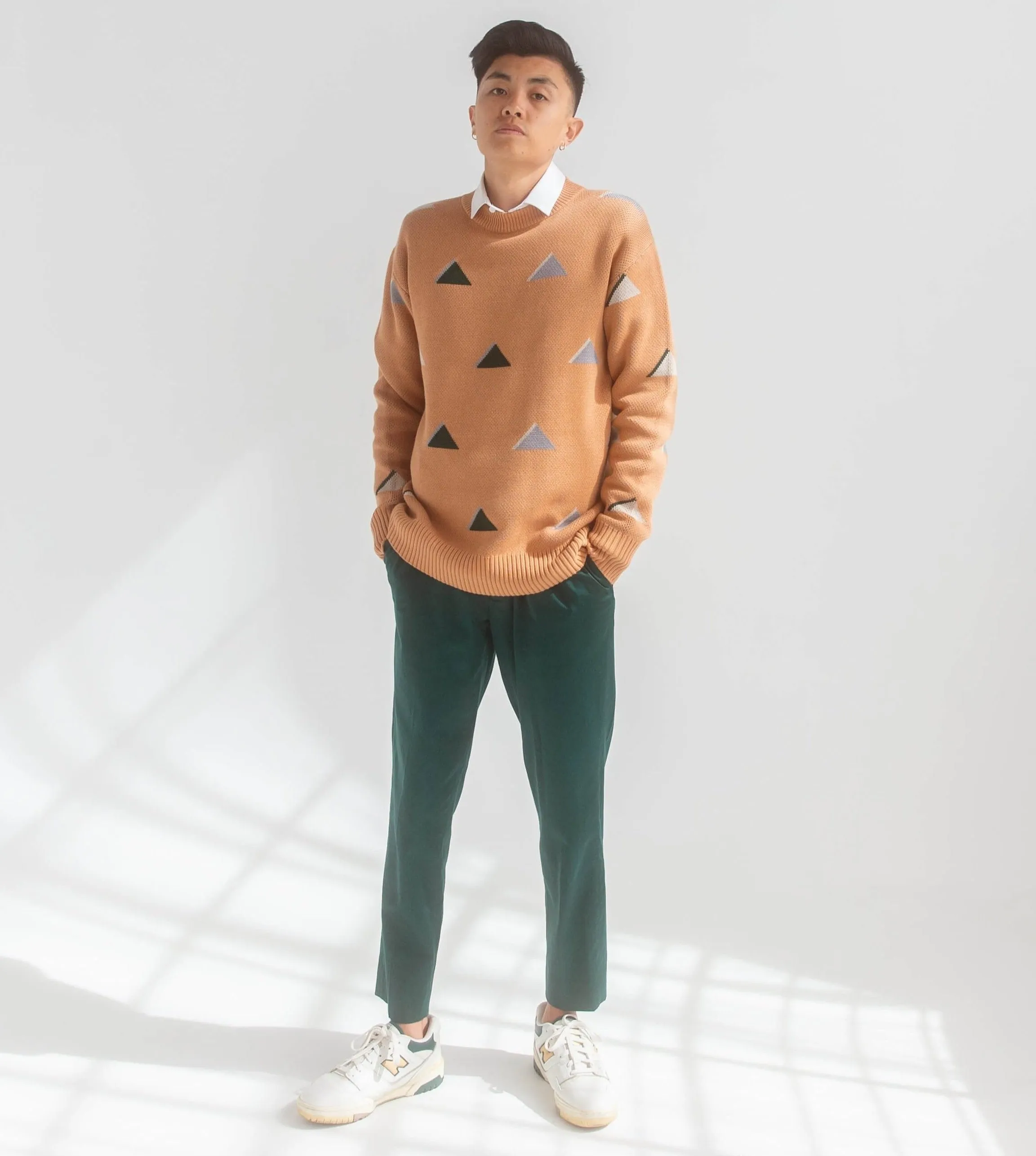 Yama Crewneck Sweater - Caramel